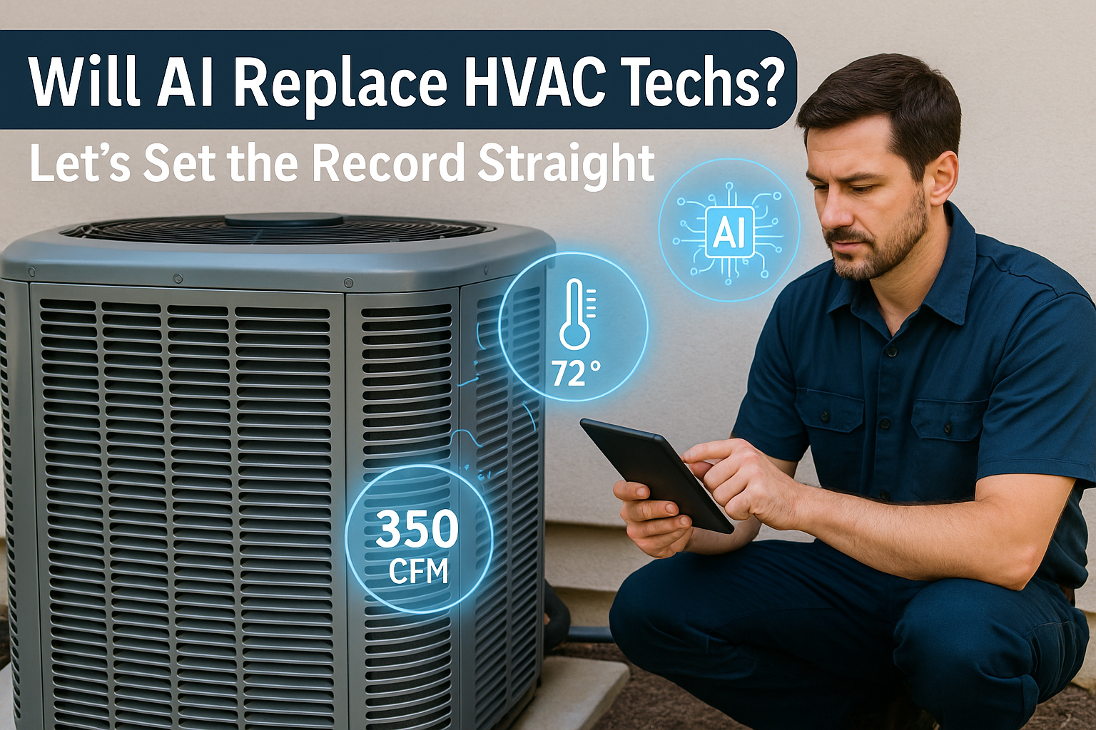 Will AI Replace HVAC Techs? Let’s Set the Record Straight